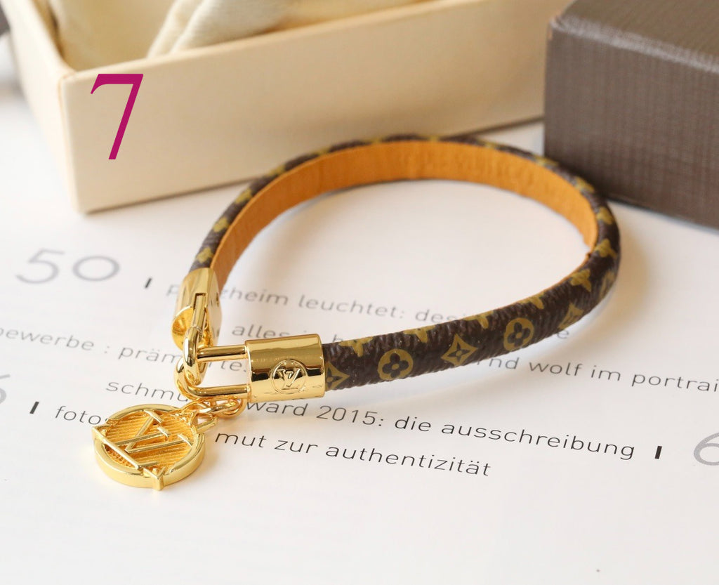 Monogram Strap Bracelets - 21 Style Options