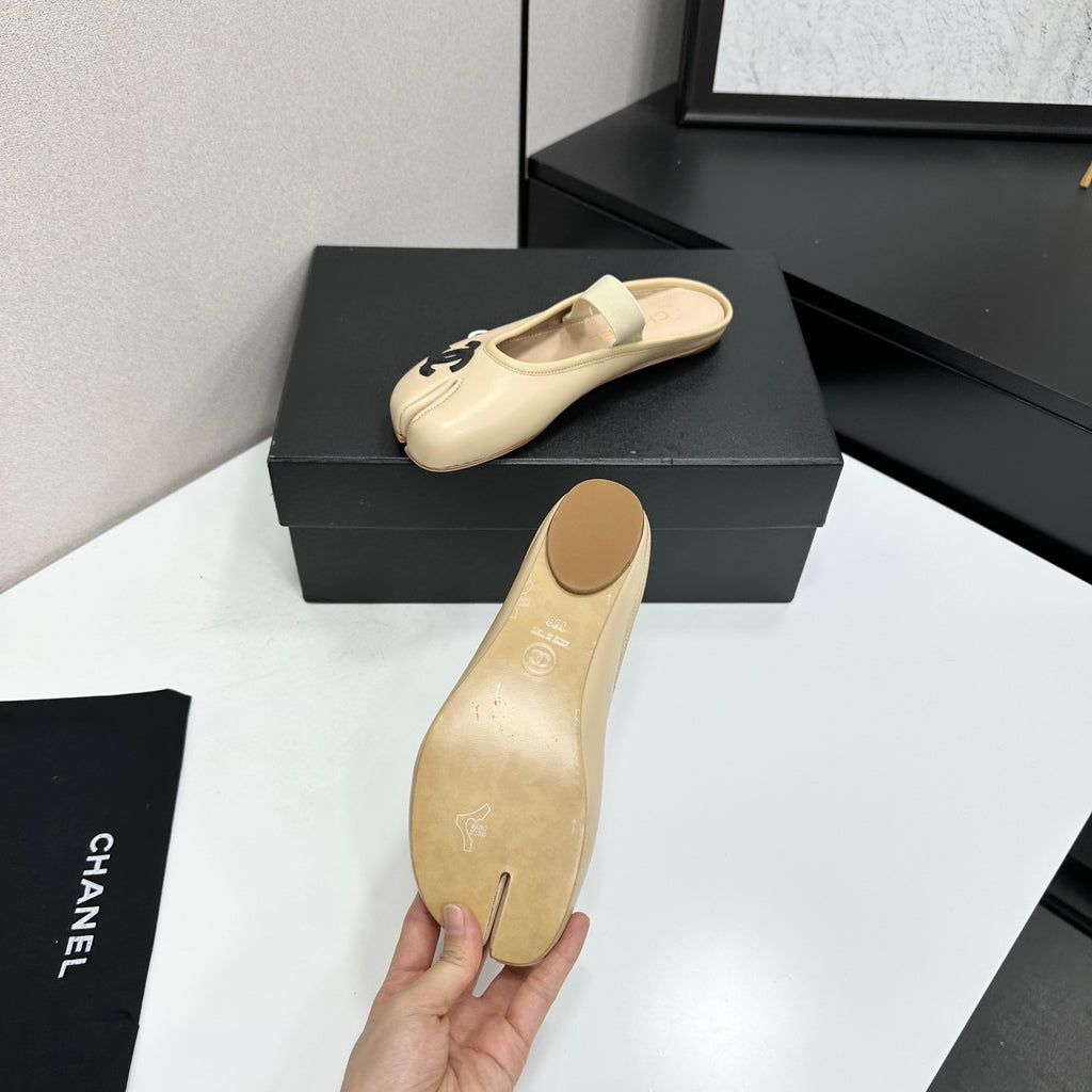 Bow Detail Slip-On Mules