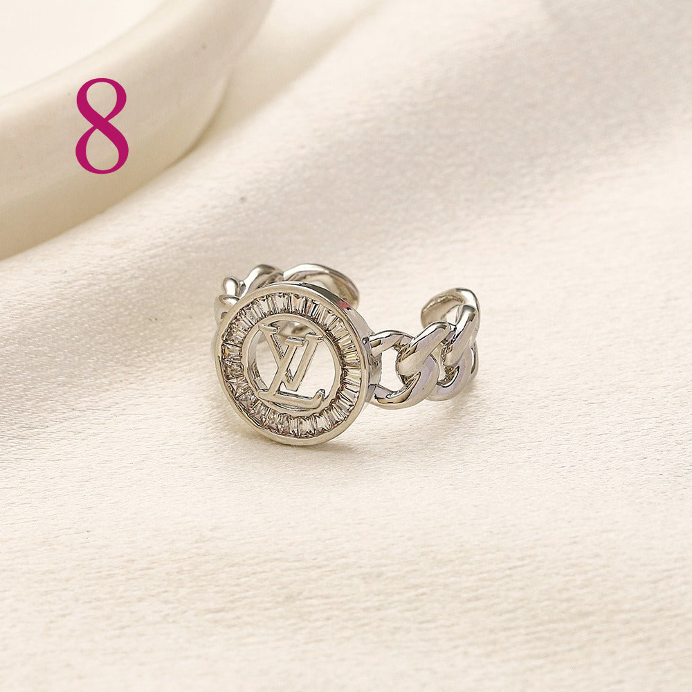 Open Adjustable Ring - Motif Style Options