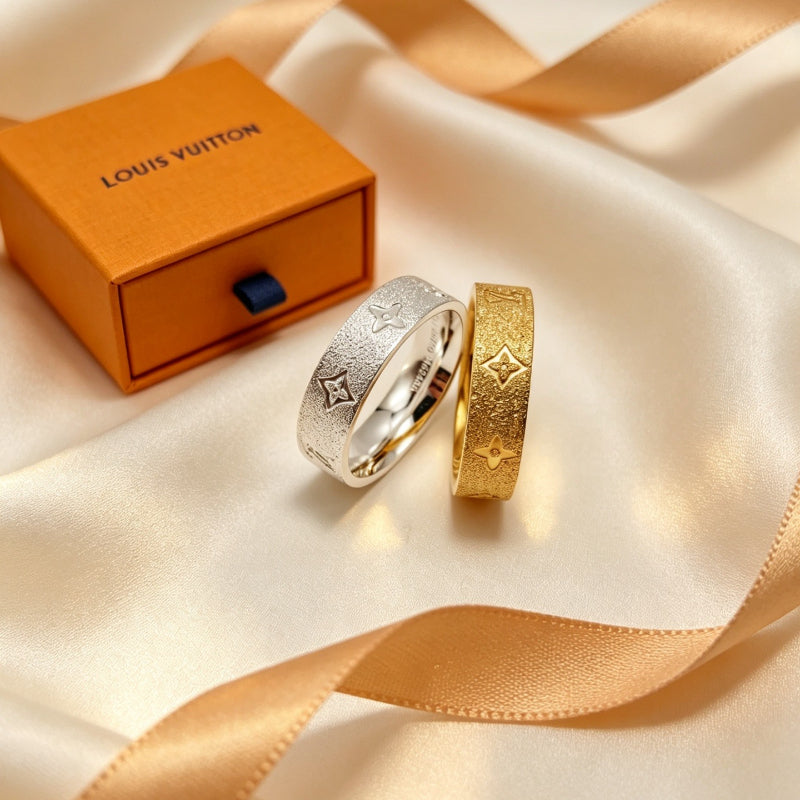 Monogram Band Ring - Sizes 6–11
