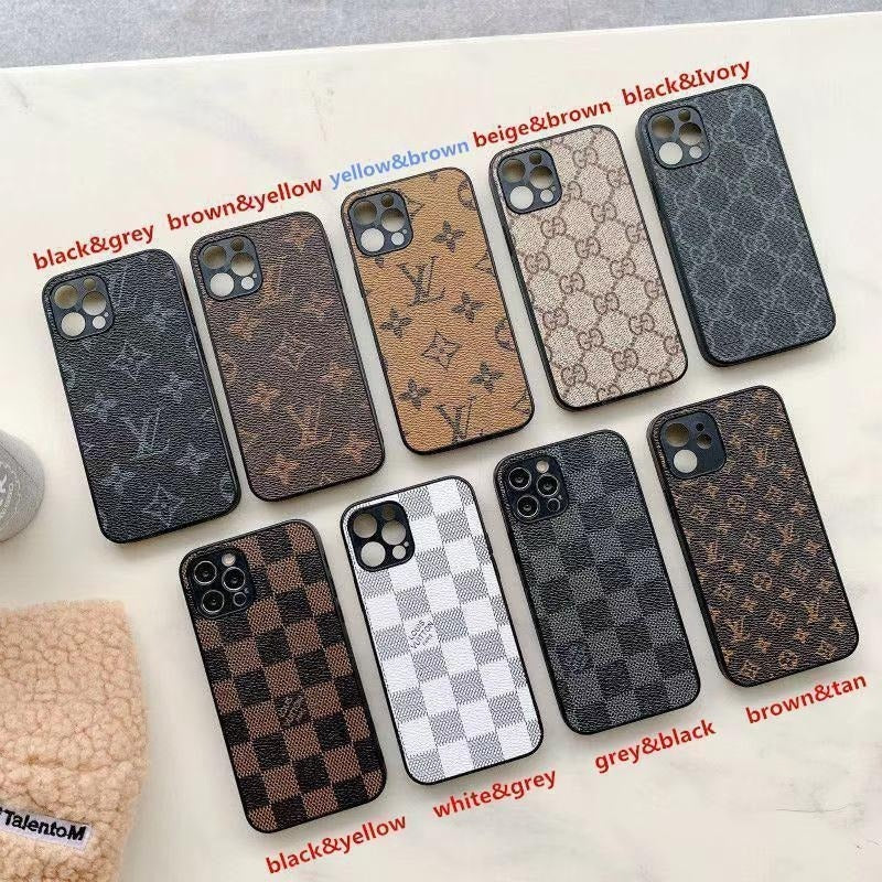 Funda para teléfono con monograma - Opciones de colores suaves