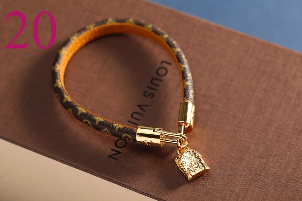 Monogram Strap Bracelets - 21 Style Options