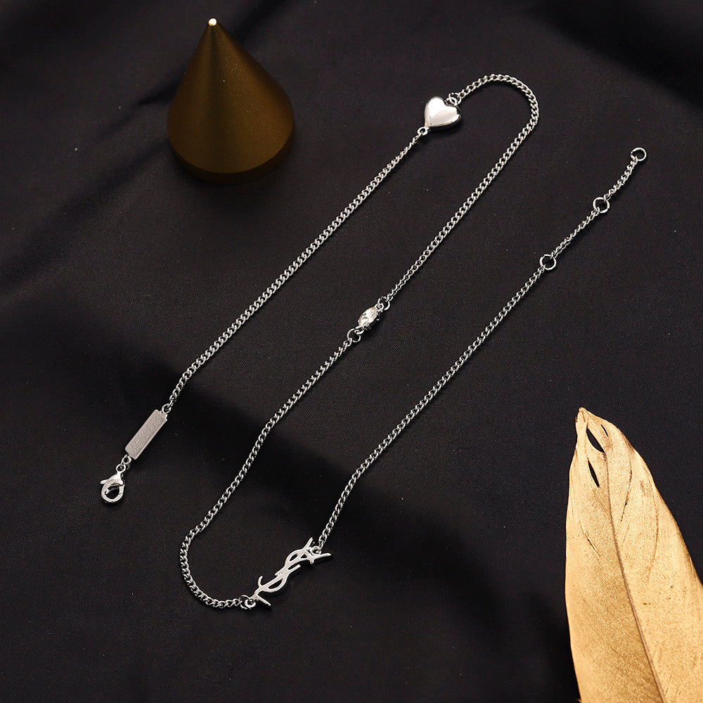 304 Stainless Steel Spike Motif Earrings, Bracelet & Necklace Collection