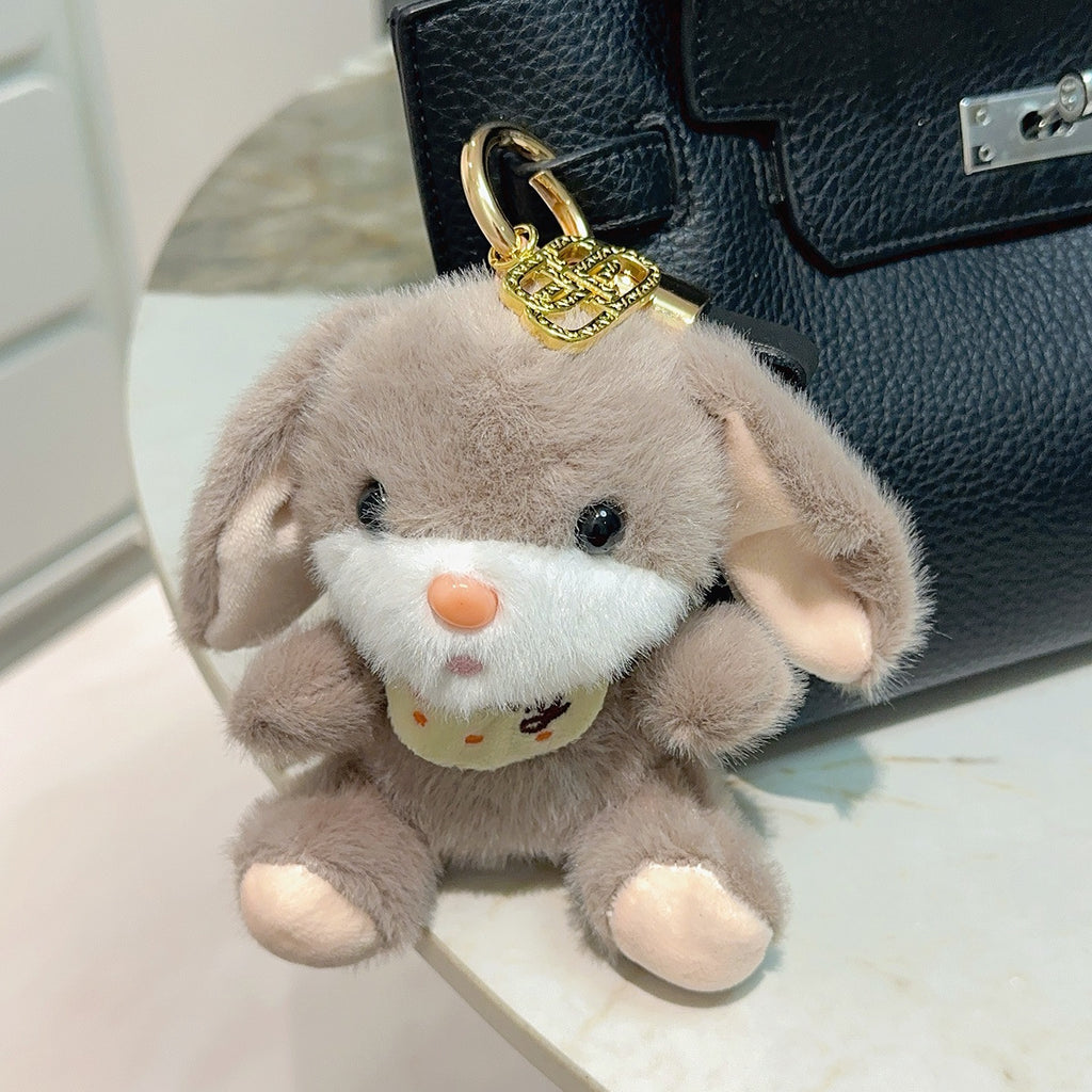 Plush Puppy Keychain