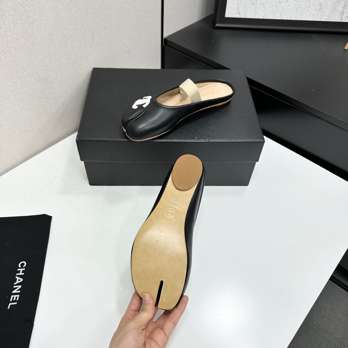Bow Detail Slip-On Mules