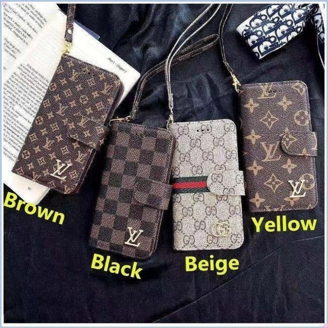Patterned Folio Phone Case - Style Options