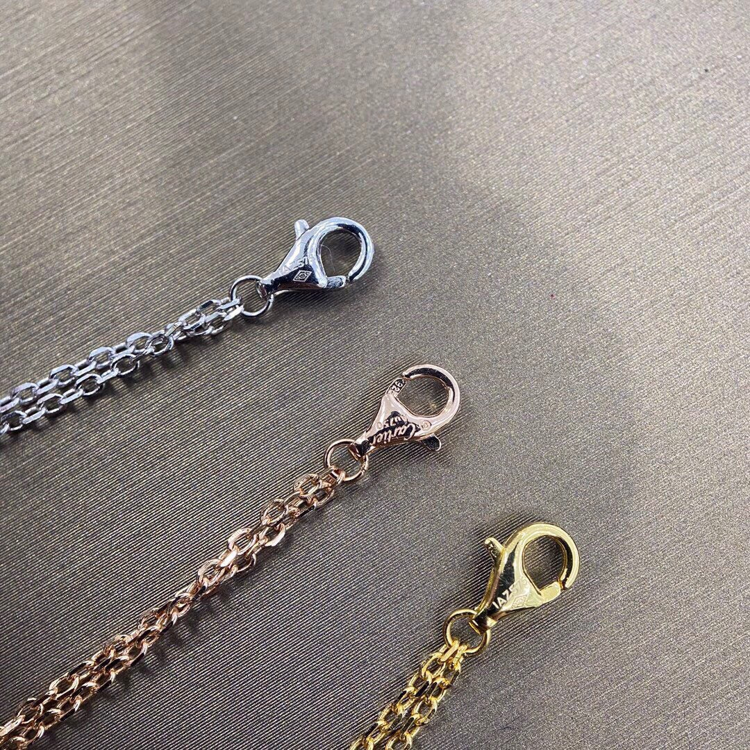 Bracelet chaîne à maillons ovales avec maillon central