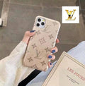 Colorful Raised Monogram Phone Case