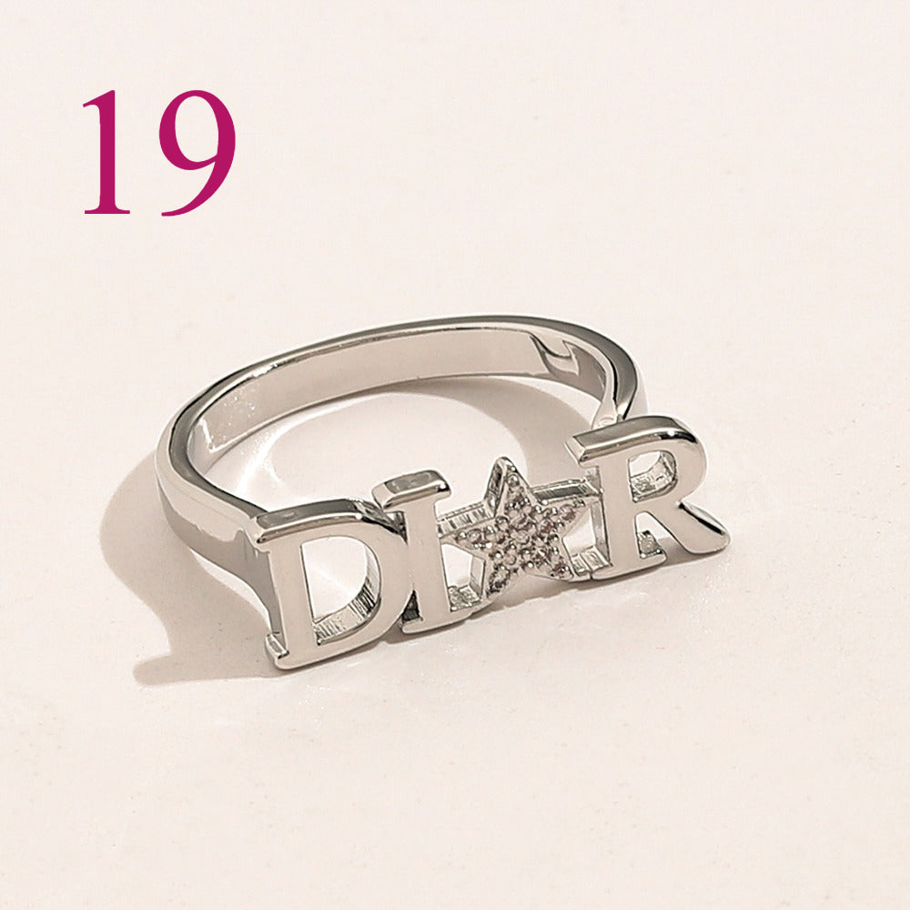 Open Adjustable Ring - Motif Style Options