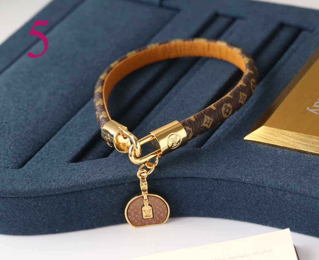 Monogram Strap Bracelets - 21 Style Options