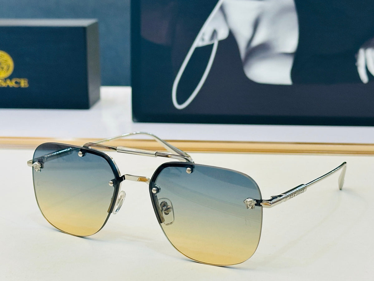 Square double-bridge sunglasses - view 6
