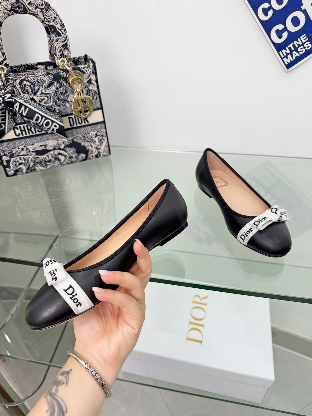 Ribbon-Strap Ballet Flats — product photo 11