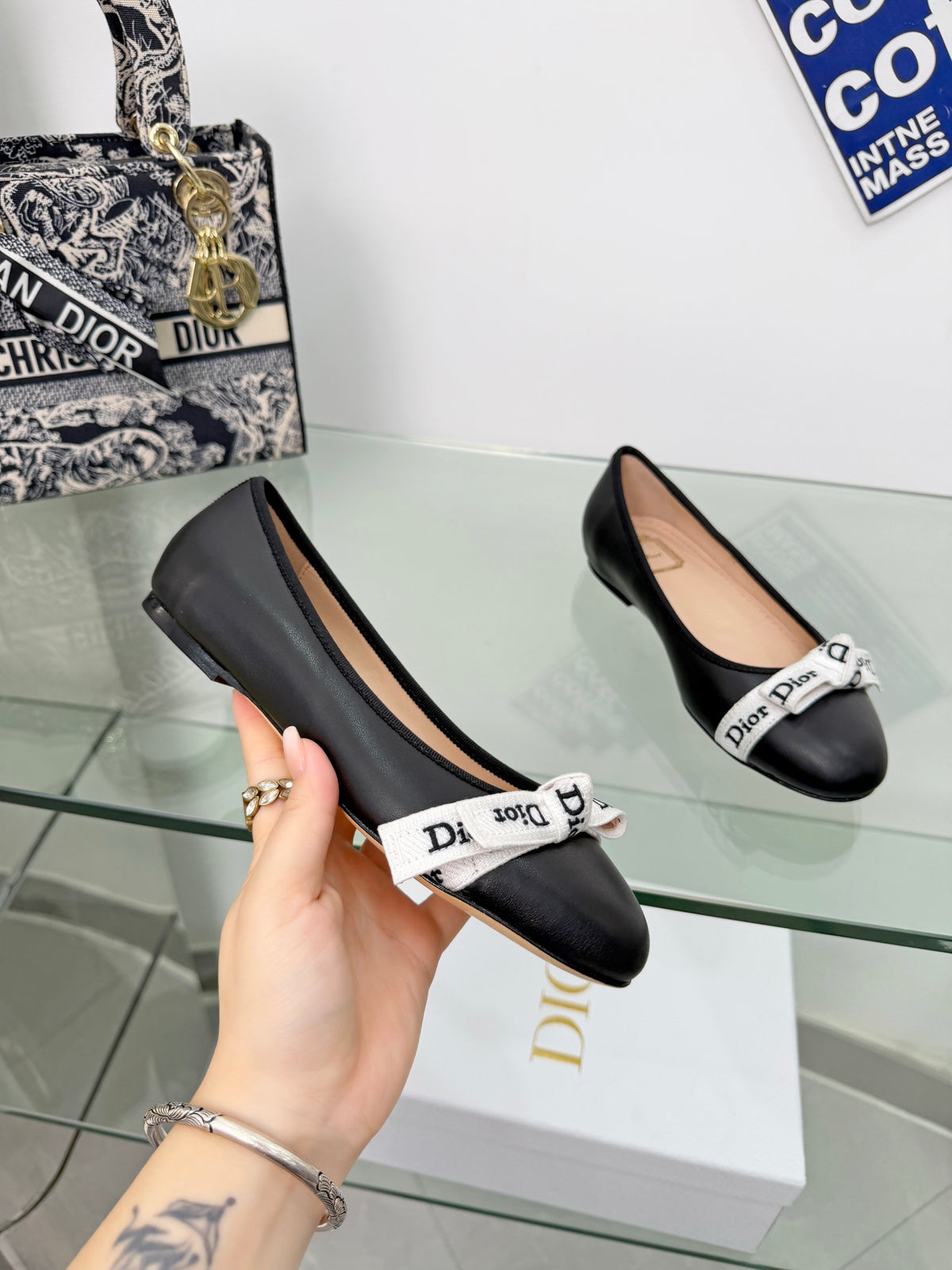 Ribbon-Strap Ballet Flats — product photo 8