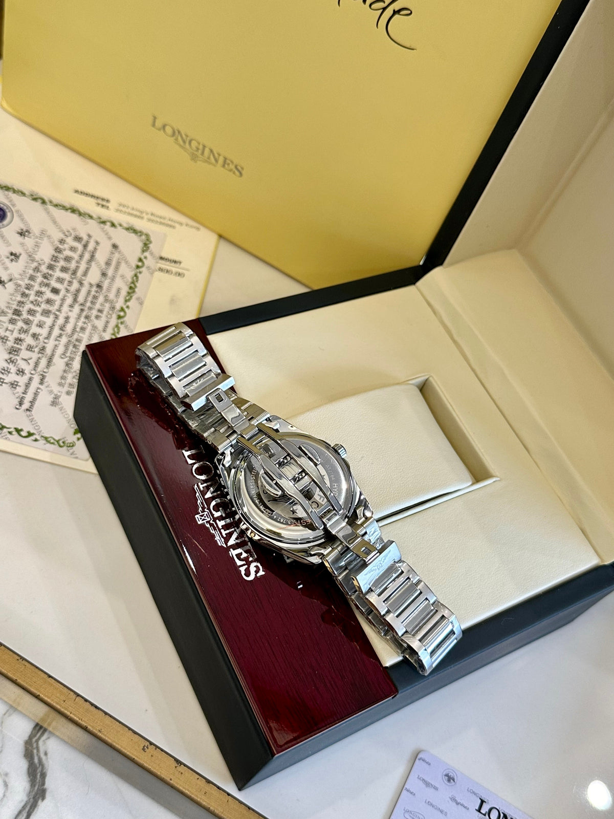 Silver-Tone Classic Bracelet Watch