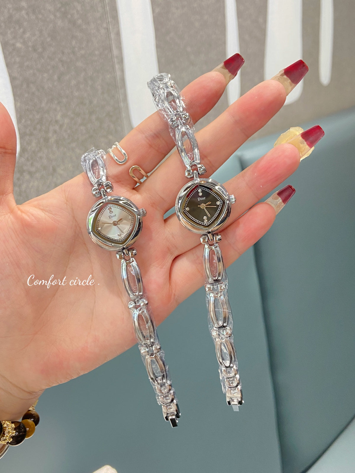 Ornate Link Bracelet Quartz Watch