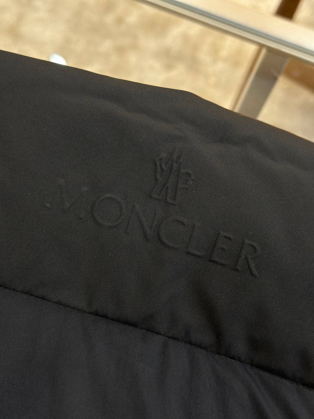 Hooded Down Puffer Jacket with Subtle Texture