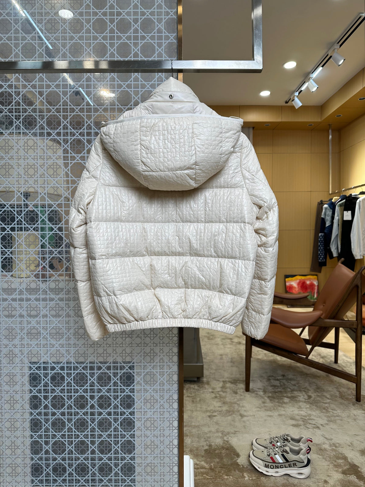 Women's Quilted Down Jacket with Detachable Hood