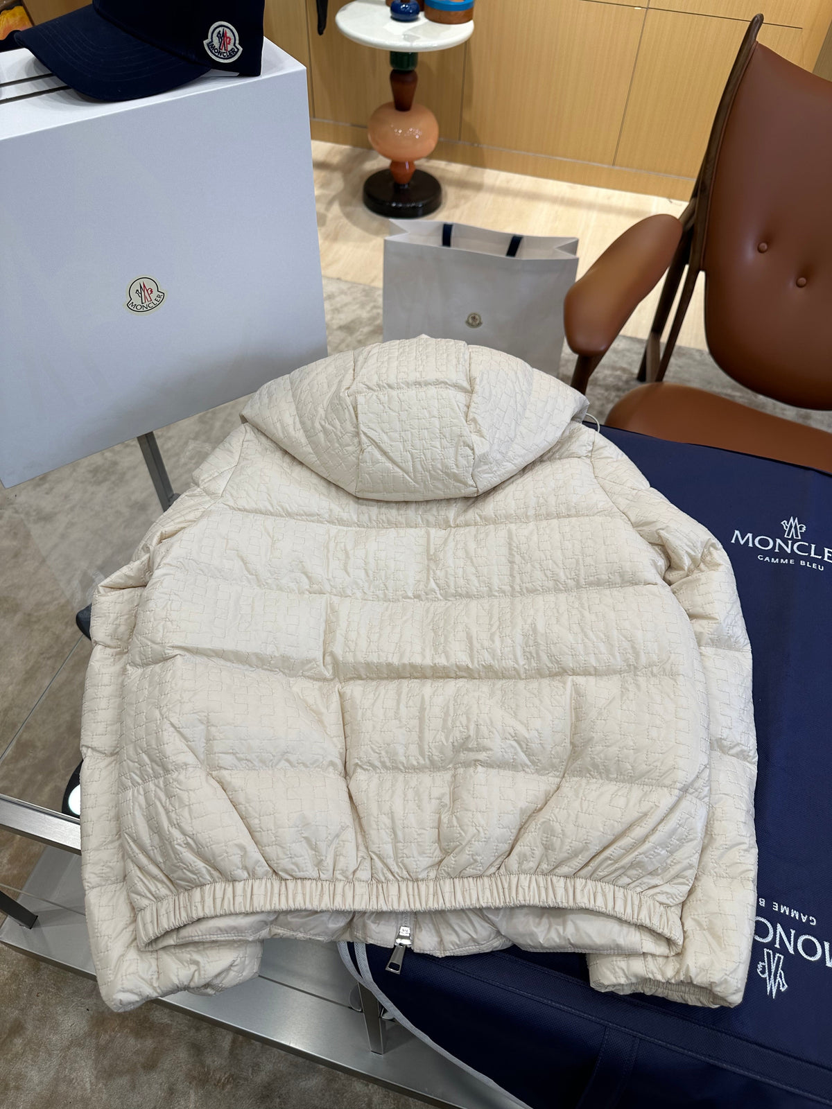 Women's Quilted Down Jacket with Detachable Hood